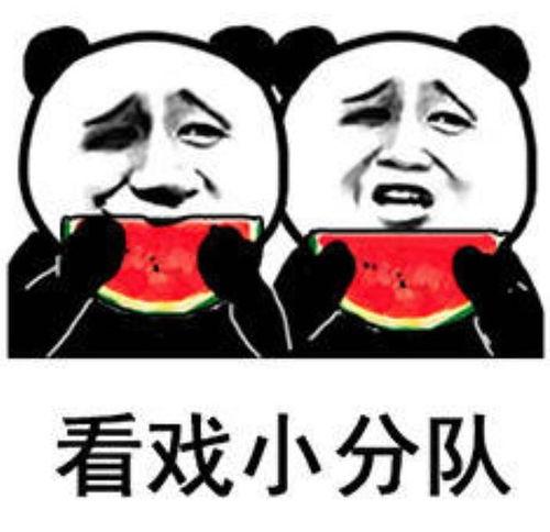 吃瓜把瓜吃没了表情包